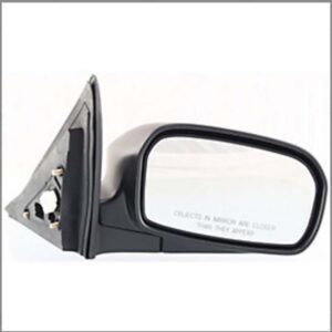 Mirrors for Honda Civic 2003-2005 Passenger Side, Manual Folding, Power Adjustment, Non-Heated, Paintable to Match, HO1321142