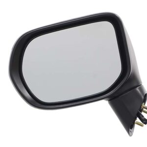 Mirrors for Honda Civic 2006-2011 Driver Side, Manual Folding, Power Adjustment, Non-Heated, Paintable to Match, HO1320233