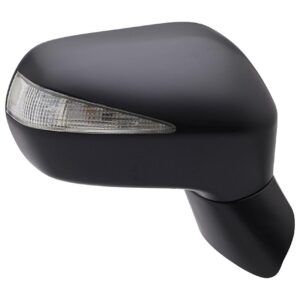 Mirrors for Honda Civic 2006-2011 Passenger Side, Manual Folding, Power Adjustment, Non-Heated, Paintable to Match, HO1321233