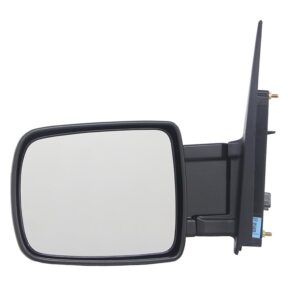 Mirrors for Honda ELEMENT 2003-2011 Driver Side, Manual Folding, Power Adjustment, Non-Heated, Paintable to Match, HO1320222