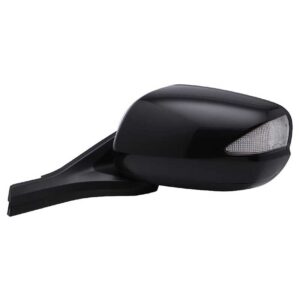 Mirrors for Honda INSIGHT 2010-2015 Driver Side, Manual Folding, Power Adjustment, Heated, Paintable to Match, HO1320252
