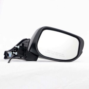 Mirrors for Honda INSIGHT 2010-2015 Passenger Side, Manual Folding, Power Adjustment, Heated, Paintable to Match, HO1321252