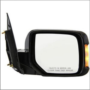 Mirrors for Honda PILOT 2009-2015 Passenger Side, Manual Folding, Power Adjustment, Non-Heated, Paintable to Match, HO1321259