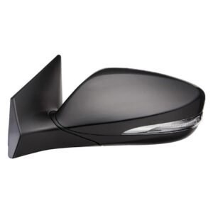 Mirrors for Hyundai ELANTRA 2011-2013 Driver Side, Manual Folding, Power Adjustment, Heated, Paintable to Match, HY1320178