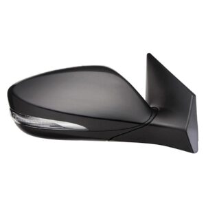 Mirrors for Hyundai ELANTRA 2011-2013 Passenger Side, Manual Folding, Power Adjustment, Heated, Paintable to Match, HY1321178