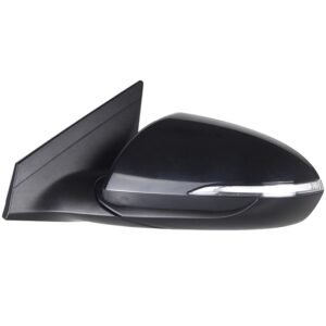 Mirrors for Hyundai ELANTRA 2017-2018 Driver Side, Manual Folding, Power Adjustment, Non-Heated, Paintable to Match, HY1320254