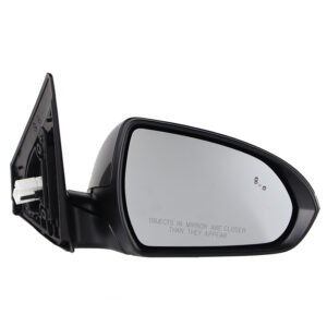 Mirrors for Hyundai ELANTRA 2017-2018 Passenger Side, Manual Folding, Power Adjustment, Non-Heated, Paintable to Match, HY1321254