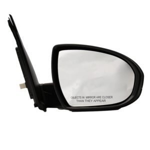 Mirrors for Hyundai TUCSON 2016-2018 Passenger Side, Manual Folding, Power Adjustment, Heated, Paintable to Match, HY1321246