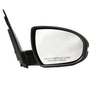 Mirrors for Hyundai TUCSON 2016-2018 Passenger Side, Manual Folding, Power Adjustment, Heated, Paintable to Match, HY1321247