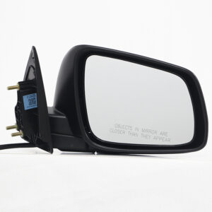 Mirrors for MITSUBISHI LANCER 2008-2014 Passenger Side, Manual Folding, Power Adjustment, Non-Heated, Paintable to Match, MI1321129