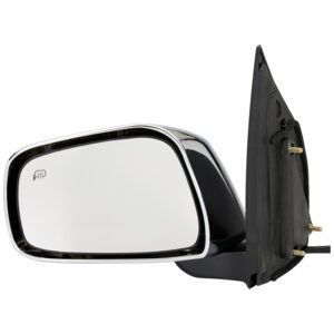 Mirrors for Nissan FRONTIER 2005-2012 Driver Side, Manual Folding, Power Adjustment, Heated, Chrome, NI1320291