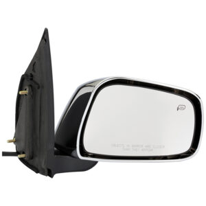 Mirrors for Nissan FRONTIER 2005-2012 Passenger Side, Manual Folding, Power Adjustment, Heated, Chrome, NI1321291