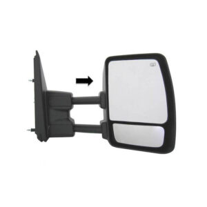 Mirrors for Nissan NV VAN 2012-2021 Passenger Side, Manual Folding, Power Adjustment, Heated, Chrome, NI1321222