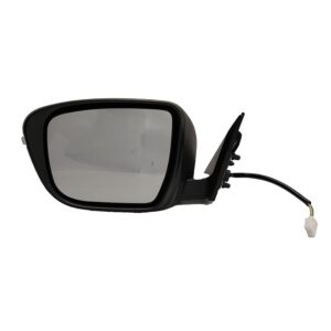 Mirrors for Nissan ROGUE 2014-2016 Driver Side, Manual Folding, Power Adjustment, Non-Heated, Paintable to Match, NI1320254