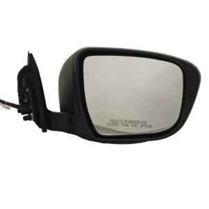 Mirrors for Nissan ROGUE 2017-2020 Passenger Side, Manual Folding, Power Adjustment, Non-Heated, Paintable to Match, NI1321267