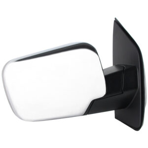Mirrors for Nissan TITAN 2004-2010 Passenger Side, Manual Folding, Power Adjustment, Heated, Chrome, NI1321172