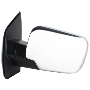 Mirrors for Nissan TITAN 2004-2010 Passenger Side, Manual Folding, Power Adjustment, Heated, Chrome, NI1321172