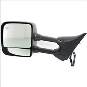 Mirrors for Nissan TITAN 2004-2015 Driver Side, Manual Folding, Power Adjustment, Heated, Chrome, NI1320202