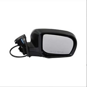 Mirrors for Subaru FORESTER 2009-2010 Passenger Side, Manual Folding, Power Adjustment, Non-Heated, Paintable to Match, SU1321117