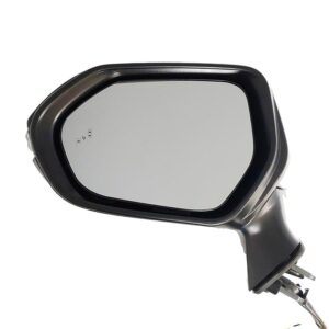 Mirrors for Toyota COROLLA 2020-2025 Driver Side, Manual Folding, Power Adjustment, Heated, Paintable to Match, TO1320395(=COROLLA Hatchback 19-23)