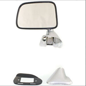 Mirrors for Toyota TOYOTA PU 1987-1988 Driver Side, Manual Folding, Manual Adjustment, Non-Heated, Chrome, TO1320108