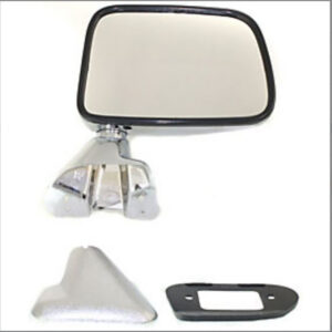 Mirrors for TOYOTA TOYOTA PU 1987-1988 Passenger Side, Manual Folding, MANUAL-ADJUST, Non-Heated, CHROME, TO1321108