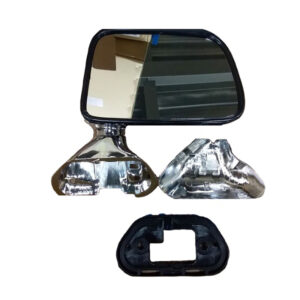 Mirrors for Toyota TOYOTA PU 1989-1995 Passenger Side, Manual Folding, Manual Adjustment, Non-Heated, Chrome, TO1321122