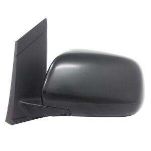 Mirrors for Toyota SIENNA 2004-2010 Driver Side, Manual Folding, Power Adjustment, Heated, Texture, TO1320205