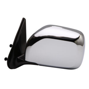 Mirrors for Toyota TACOMA 2000-2004 Driver Side, Manual Folding, Power Adjustment, Non-Heated, Chrome, TO1320159