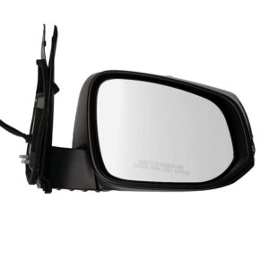 Mirrors for Toyota TACOMA 2016-2023 Passenger Side, Manual Folding, Power Adjustment, Heated, Chrome, TO1321353