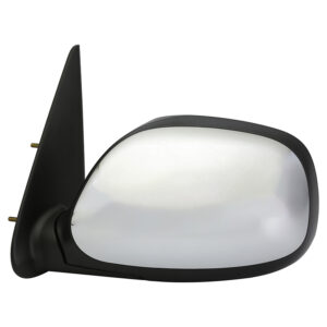 Mirrors for TOYOTA TUNDRA SR5 DOUBLE CAB 2003-2006 Driver Side, Manual Folding, Power Adjustment, Non-Heated, CHROME, TO1320228