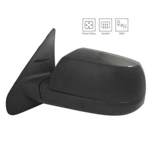 Mirrors for Toyota TUNDRA 2014-2021 Driver Side, Manual Folding, Power Adjustment, Heated, Paintable to Match, TO1320342