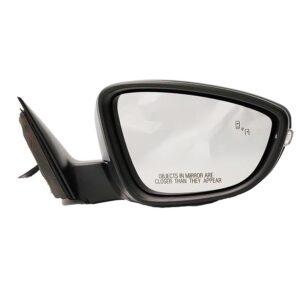 Mirrors for VOLKSWAGON PASSAT 2016-2022 Passenger Side, Manual Folding, Power Adjustment, Heated, Paintable to Match, VW1321165